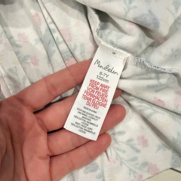 Mini Boden Multi Pattern Bunny Dress - Picture 8 of 13